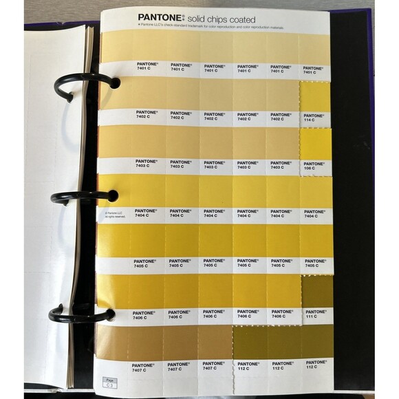 Pantone The + Plus Series Solid Chips COATED Solid Color Book Reference - Picture 10 of 16